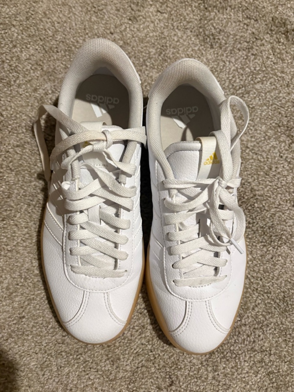 adidas VL Court 3.0 - Cloud White / Gum - Picture 3 of 6